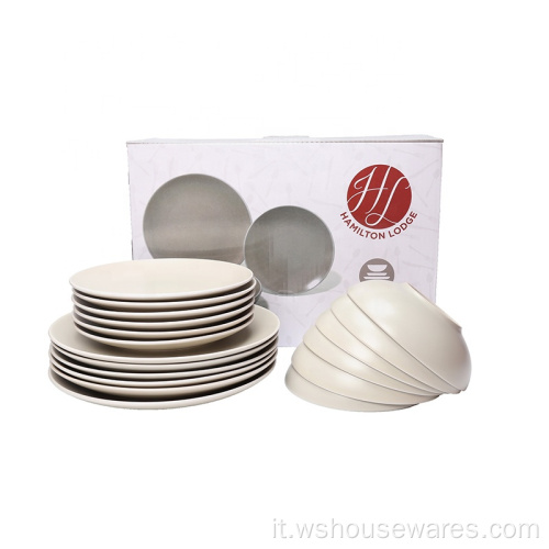 NUOVO DESIGN DENERS Set Set di glassa personalizzata Stoneware DinnerWare